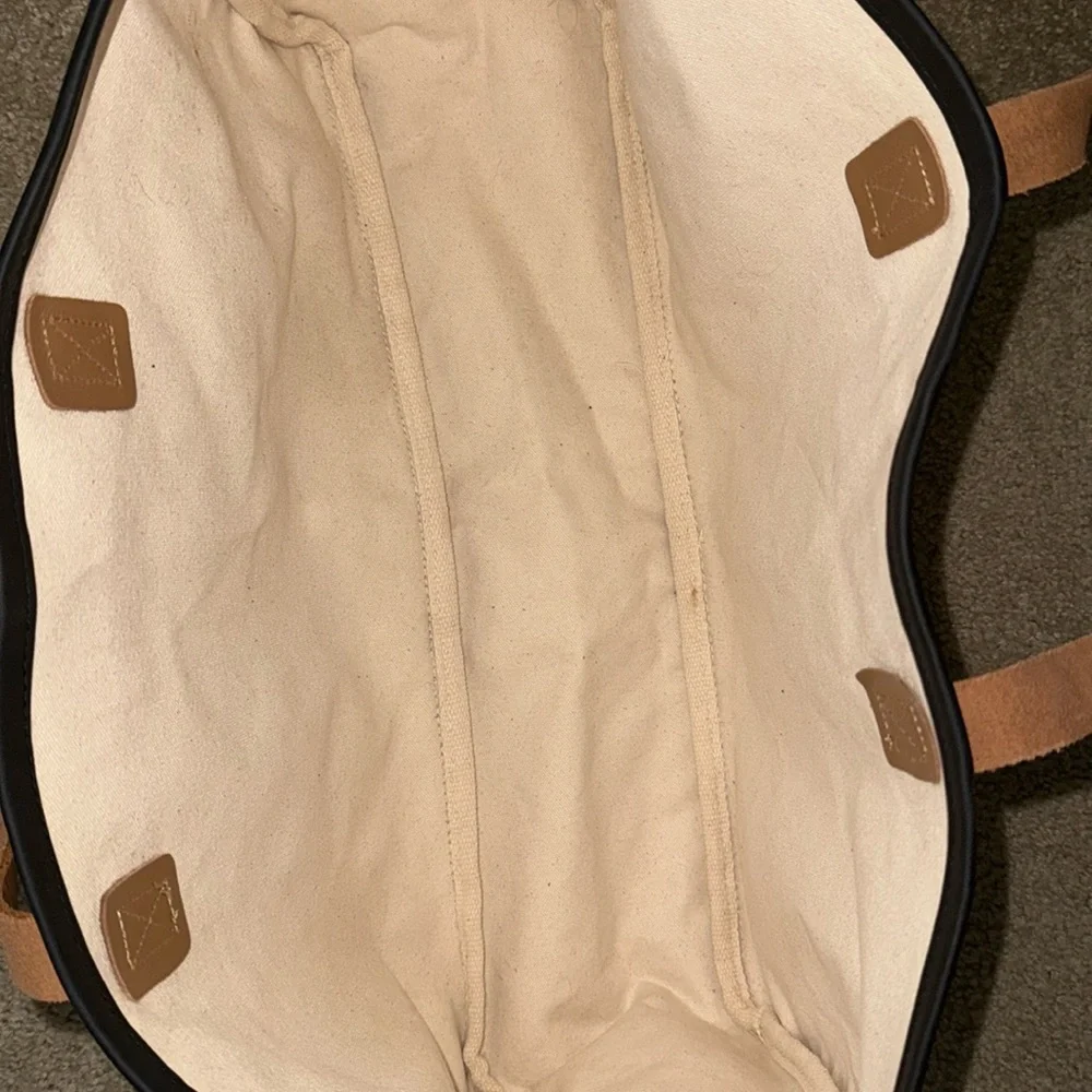 NWT Canvas Tote Bag - Picture 3 of 6